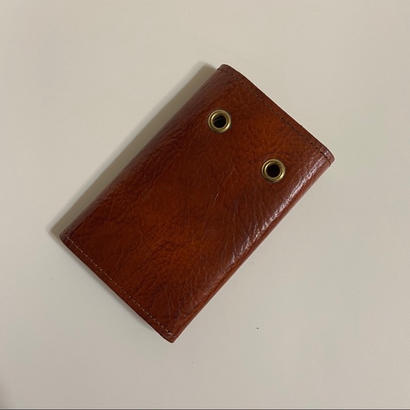 Vintage Pocket Key Holder Steerhide - Picture 2 of 12